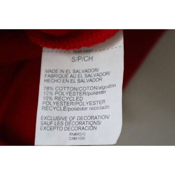 Under Armour 1357092-600 Men's Sz Small Red UA Rival Fleece LC Logo Hoodie - Picture 5 of 8